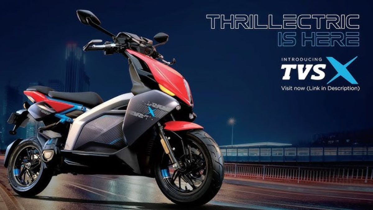 TVS X Electric Scooter