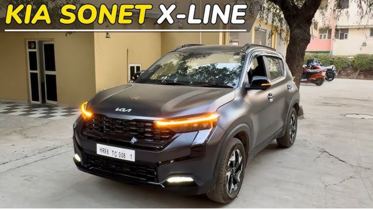 Kia Sonet X-Line 7 seater car