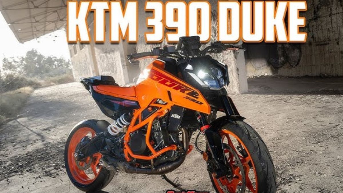 New KTM Duke 390 Sports Bike